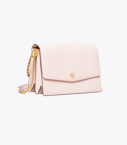 Tory Burch Robinson大號十字紋牛皮鏈條風(fēng)琴包