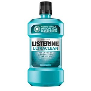 Listerine 超潔凈口腔護(hù)理抗菌漱口水 清爽薄荷味500ml