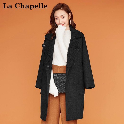 lachapelle拉夏贝尔30074141女士中长款大衣2件