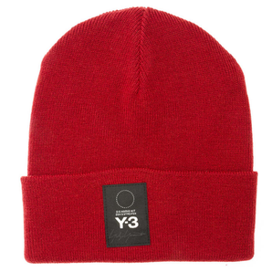  Y-3 Logo Beanie 純羊毛男士針織帽