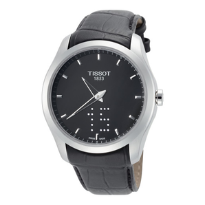 TISSOT 天梭 Couturier庫(kù)圖 T035.446.16.051.01男士時(shí)裝腕表