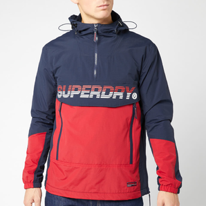  Superdry 極度干燥 Core 男士半拉鏈連帽外套