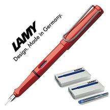 LAMY 凌美 狩獵者系列鋼筆 筆尖M 帶墨膽 1支筆+10支筆芯