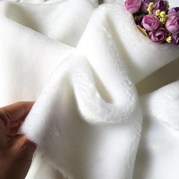 面料毛毯柜台布展示垫布白色短毛绒绒布桌面货架舞台柜子家用布料