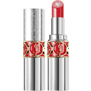 YSL 圣羅蘭 限定星星圓管唇膏 銀管 4ml (Various Shades)