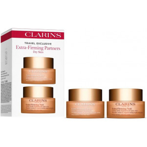 CLARINS 嬌韻詩 煥顏彈力系列套裝 日霜50ml+晚霜50ml