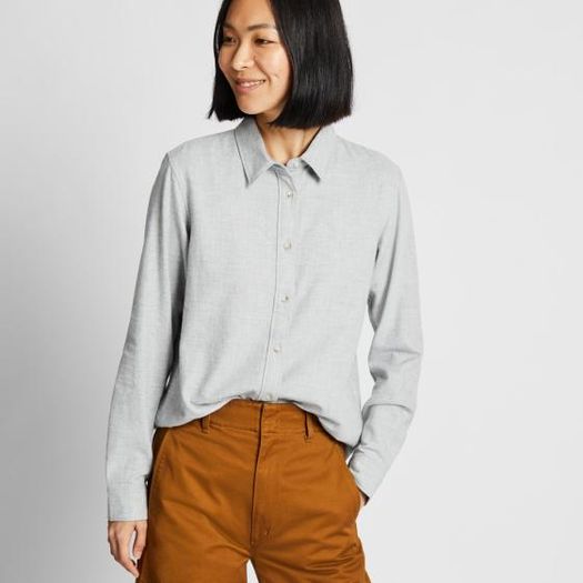 uniqlo 优衣库 421933 女士法兰绒衬衫 59元