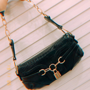 ASOS DESIGN croc 90s 女士法棍包
