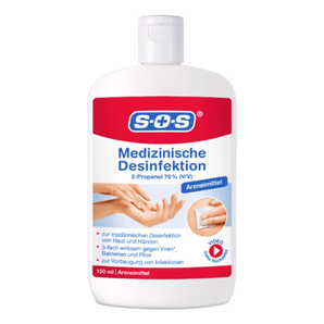 德國直郵 SOS 醫(yī)用消毒液 除菌消毒 150ml