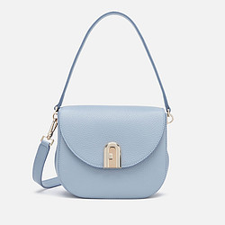 Furla 芙拉 Ambra Mini 女款真皮馬鞍包