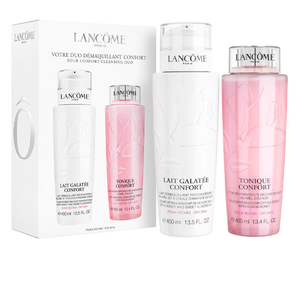 LANCOME 兰蔻 粉水两件套(清滢柔肤水/粉水400ml+温和洁面卸妆乳400ml)