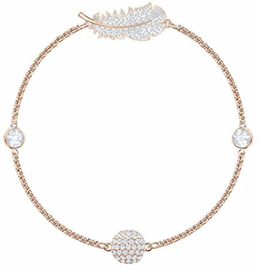 Swarovski 施华洛世奇 轻盈羽毛隐形磁扣手链 含税到手约373元