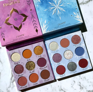 ColourPop X 迪士尼冰雪奇緣Elsa+Anna眼影盤套盒