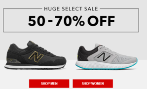  New Balance折扣網(wǎng)站精選男女運動鞋