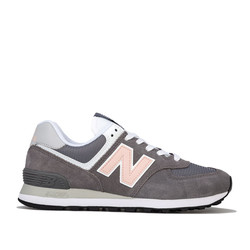  New Balance 女款574 Suede Trainers休閑運動鞋