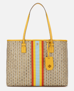 TORY BURCH 湯麗柏琦 GEMINI LINK 大號經(jīng)典印花托特包女