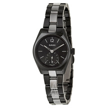 Rado 雷達 True Specchio 系列 黑色陶瓷女士氣質腕表 R27084157