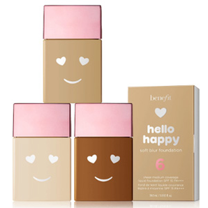 Benefit貝玲妃hello happy soft blur 笑臉粉底液 30ml