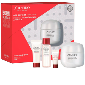 SHISEIDO 資生堂 鮮潤賦活乳霜50ml+潔面15ml+爽膚水30ml+精華5ml