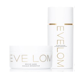 換碼！ EVE LOM 卸妝潔面啫喱 100ml+ 急救面膜 100ml