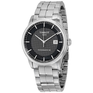 Tissot 天梭Luxury Automatic系列銀黑色男士腕表 T086.407.11.201.02