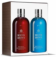 MoltonBrown摩登布朗鸡蛋花/玫瑰沐浴露套装300ml*2瓶