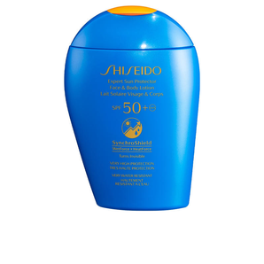 SHISEIDO 資生堂 新艷陽(yáng)夏臻效水動(dòng)力防曬乳液 藍(lán)胖子 SPF50+ 150ml