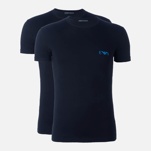  Emporio Armani 阿瑪尼 男款圓領(lǐng)T恤 2件裝