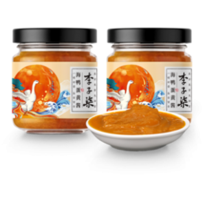 李子柒 冒油流沙海鴨咸蛋黃醬 80g*2瓶
