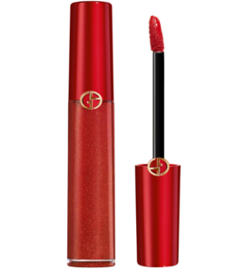 400G補(bǔ)貨 Giorgio Armani 阿瑪尼 限量金閃絲絨紅管唇釉 6.5ml