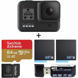 GoPro HERO8 Black 4K 運(yùn)動相機(jī)套裝