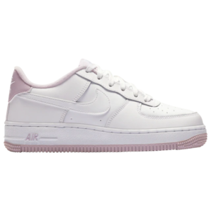 Nike耐克 Air Force 1 空軍1號(hào)櫻花粉白大童款板鞋