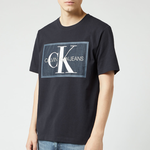 CALVIN KLEIN 卡爾文·克萊 男士圓領(lǐng)T恤