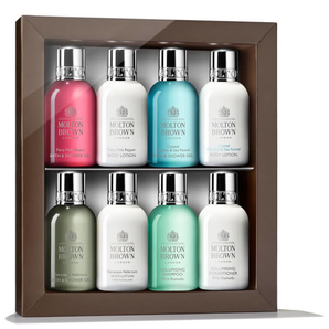 Molton Brown 摩頓布朗 沐浴露+身體乳+洗發(fā)水禮盒套裝 8*50ml