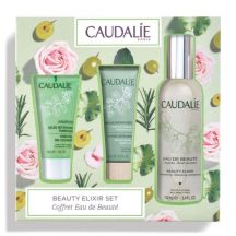 Caud阿lie 歐緹麗 葡萄籽面部護(hù)膚三件套裝（皇后水100ml+潔顏清濁面膜+15ml+凈痘平衡潔面啫喱30ml）