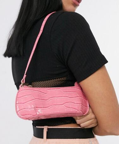 ASOS DESIGN 粉色法棍包