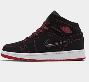 Air Jordan 1 Mid 大童款籃球鞋 Fearless 