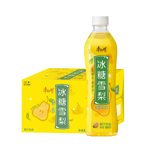 康师傅果汁/果蔬汁 康师傅 冰糖雪梨500ml*15瓶 箱装