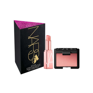 NARS 限量小三角mini高潮套裝口紅腮紅 高潮腮紅 3.5g+高潮潤唇膏 1.1g