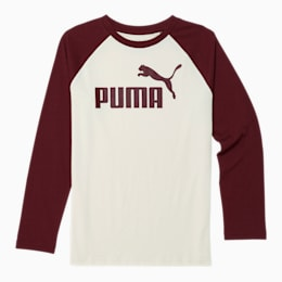  Puma 彪馬 No.1 大童款拼色長袖T恤