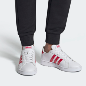 Adidas阿迪達(dá)斯GRAND COUR女款板鞋