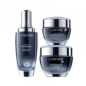 Lancome 蘭蔻 小黑瓶系列（第二代精華100ml+發(fā)光眼霜15ml+小黑瓶晚霜50ml）套裝