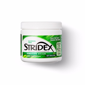 香港直邮 Stridex 0.5%水杨酸清洁抗痘棉片 绿色温和版 包邮包税