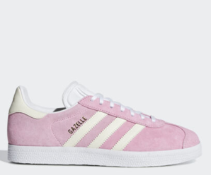 Adidas 阿迪達(dá)斯“Gazelle ”女款麂皮復(fù)古板鞋