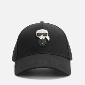 Karl Lagerfeld 卡爾.拉格斐 K/Ikonik 老佛爺卡通款 女手休閑棒球帽