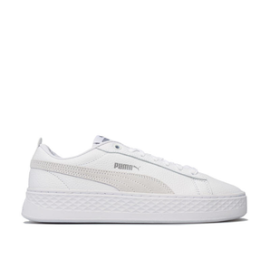 35.5-37.5碼有貨！Puma 彪馬 Womens Smash Platform Trainers 女士白色松糕鞋