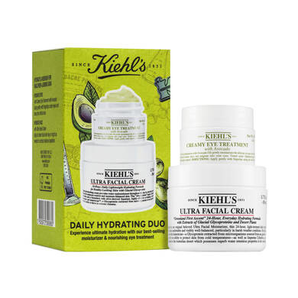 KIEHL'S 科顏氏 高保濕面霜50ml+牛油果眼霜14g套裝 