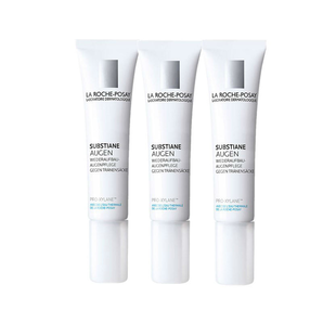 La Roche-Posay 理膚泉 玻色因抗老再生緊致提拉抗皺滋潤修護(hù)眼霜 15mlx3