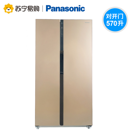 panasonic 松下 nr-ew58g1-xw 570升 对开门冰箱 3990元包邮(双重优惠