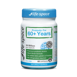 Life Space 老年人益生菌 調(diào)節(jié)腸胃增強(qiáng)免疫力 60歲以上 60粒